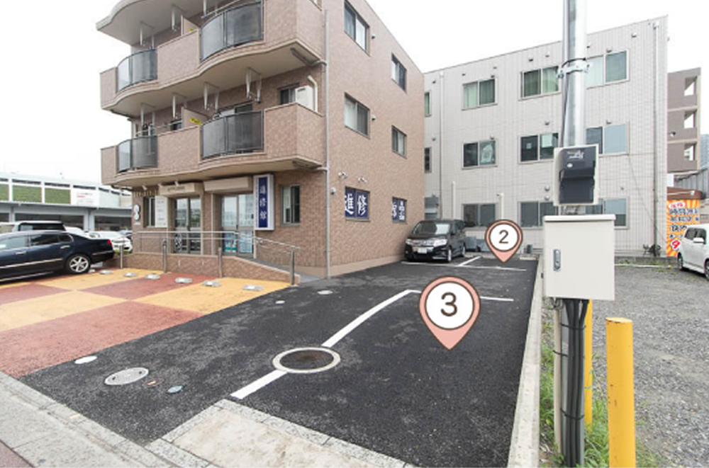 おがさわら整骨院駐車場