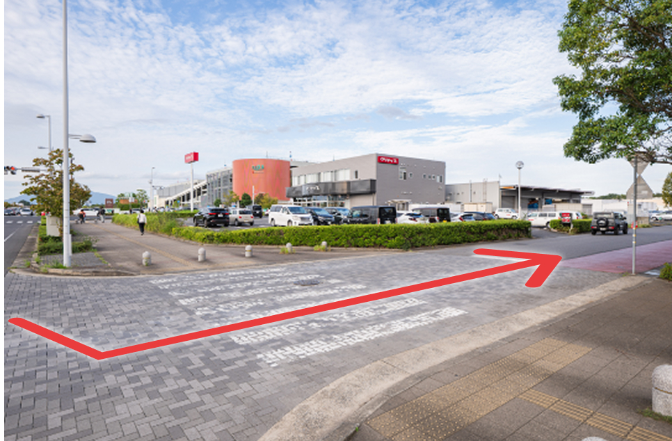 イーアスつくば方面からの行き方