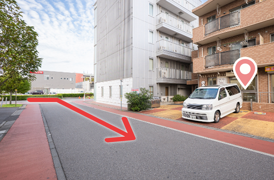 イーアスつくば方面からの行き方